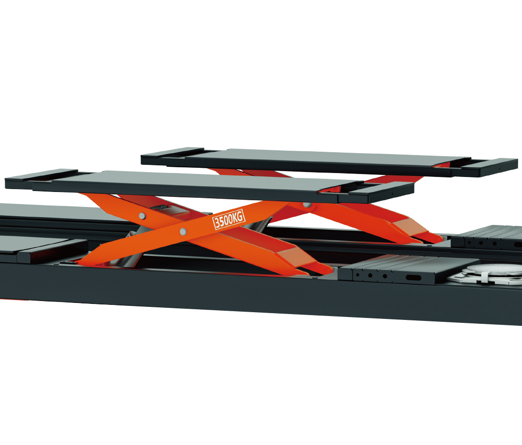 二次举升双抽拉小车